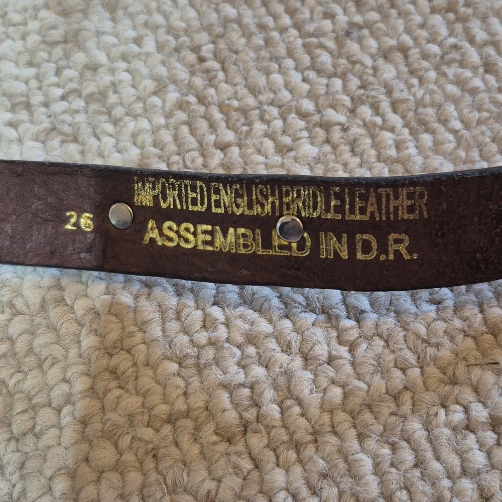 unknown brown leather